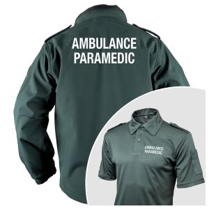 Customisation Service - Heat Sealed Ambulance Paramedic Logos