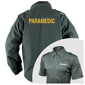 Customisation Service – Heat Sealed Paramedic Logos
