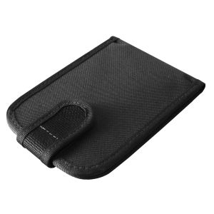 Nylon Pocket Book Cover in black