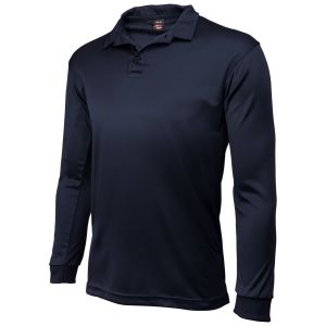 Niton Tactical Long Sleeve Comfort MAX Polo Shirt - Black - End of Contract Stock