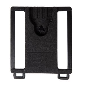 Click on Dock for 50mm Belt - Black Heavy Duty Nylon