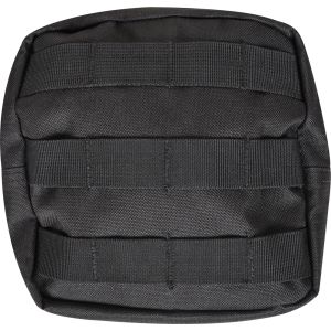 Nylon MOLLE Large Pouch - Black - Black