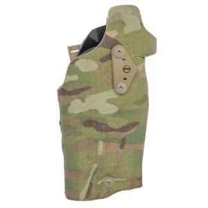 Safariland Automatic Locking Systems Optic Tactical Holster for Red Dot Optic for Glock 17 & 19 - QLS 19 Locking Fork- 6354DO – Multicam