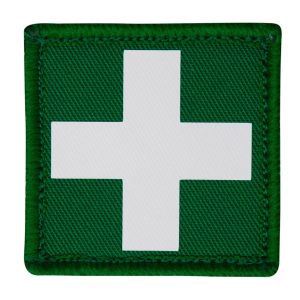 Niton Tactical Medic Patch - Small Green & White Medical Cross