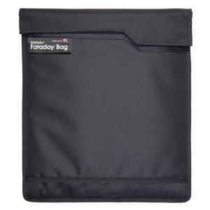 Secured by Design Tablet Shield (TS1) Faraday Pouch for Tablets & Laptops – Black-Large Size Tablets (TS1L)