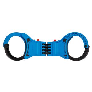 US Cuffs Polymer Hinge Training Handcuffs - SHT 101 - Blue & Black