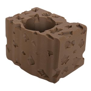 Niton999 Professional Training Prop Broken Brick (Torpedo Brick) – Dark Brown