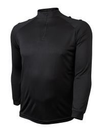 Niton Tactical Long Sleeve Comfort Shirt – Black Moisture Wicking Tactical Shirt