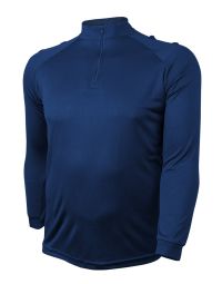 Niton Tactical Long Sleeve Comfort Shirt – Blue Moisture Wicking Tactical Shirt