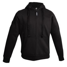 Niton Tactical Black Zip Up Hoodie – Customisable & Heavyweight