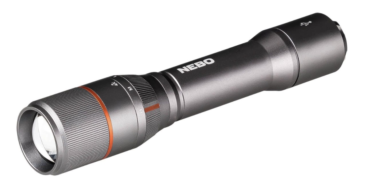 Silver Nebo IP67 torch