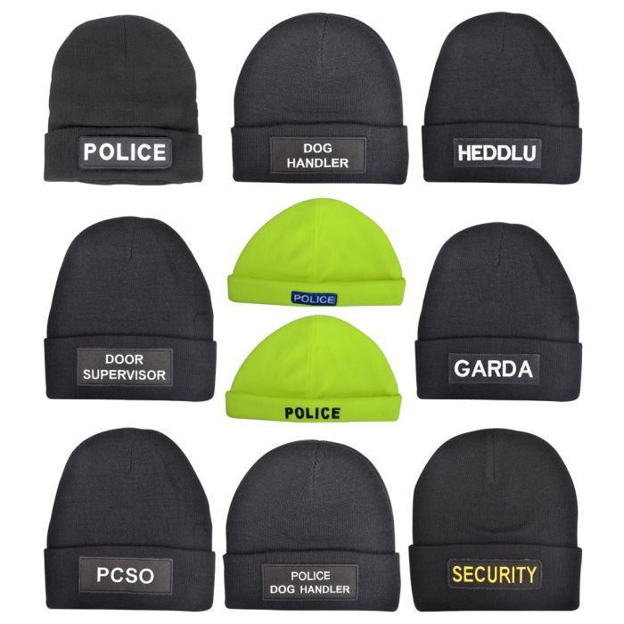 Black Beanie Watch Caps