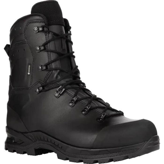 Black LOWA Combat Boots MK2
