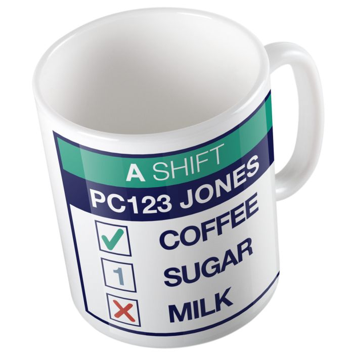 Customisable police mug