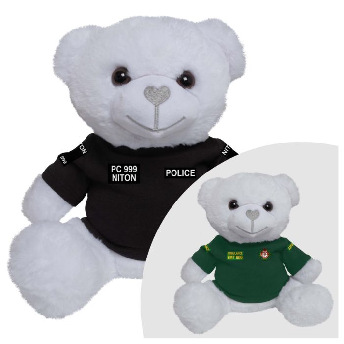Police service toy bear